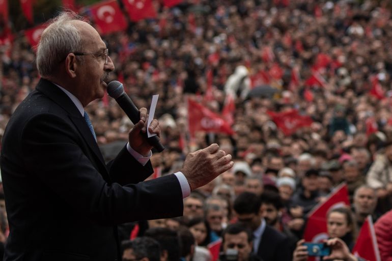 Presidential Candidate Kemal Kilicdaroglu Holds Campaign Rally In Tekirdag
