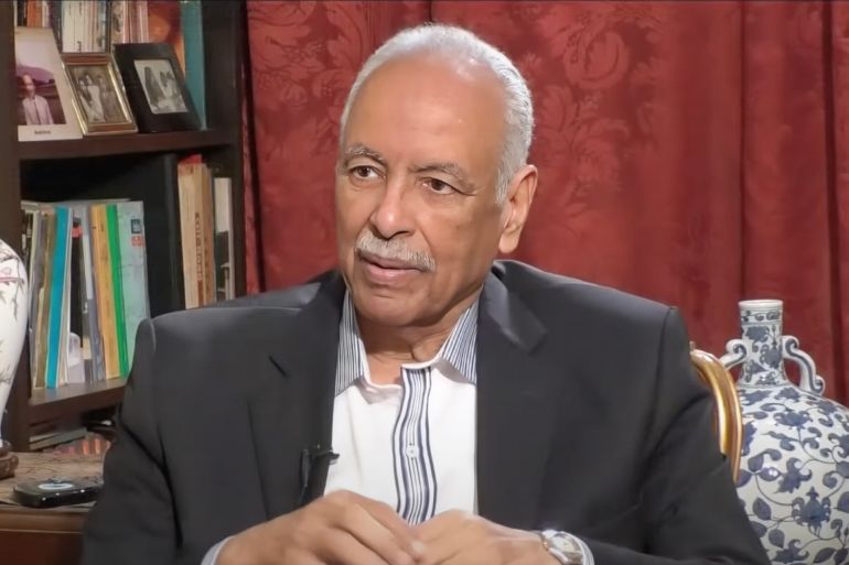 حسن حامد - رئيس اتحاد الإذاعة والتلفزيون المصري السابق المصدر: (حساب أخبار مصر على يوتيوب)