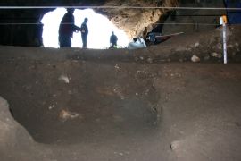 Excavation at the site Kaf Taht el-Ghar (KTG). Credit: Juan Carlos Vera