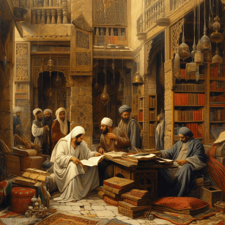 التاريخ الإسلامي- تراث -الوراقون والمكتبات- المصدر ميدجيرني- 2