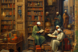 التاريخ الإسلامي- تراث -الوراقون والمكتبات- المصدر ميدجيرني