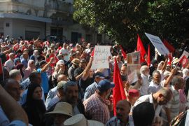 جانب من احتجاجات المعارضة ضد الرئيس قيس سعيد/العاصمة تونس/صورة خاصة