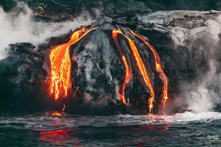 Volcanic magma