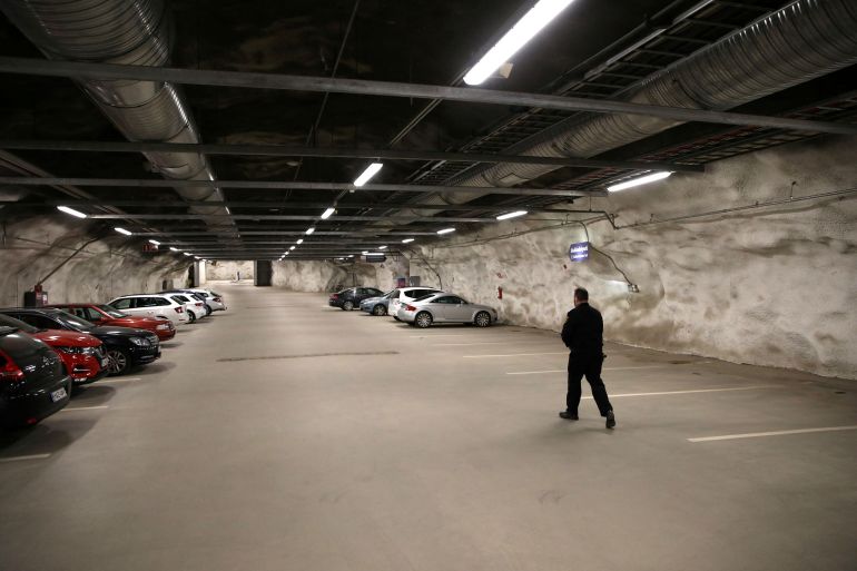 FILE PHOTO: Helsinki sports hall that can be turned into an underground shelter