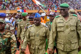 المجلس العسكري في النيجر أكد على أن مدة المرحلة الانقالية يحددها الحوار الوطني (الأناضول)