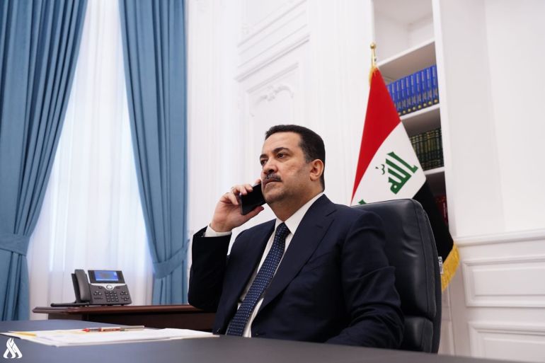 رئيس مجلس الوزراء العراقي محمد شياع السوداني (وكالة الأنباء العراقية)