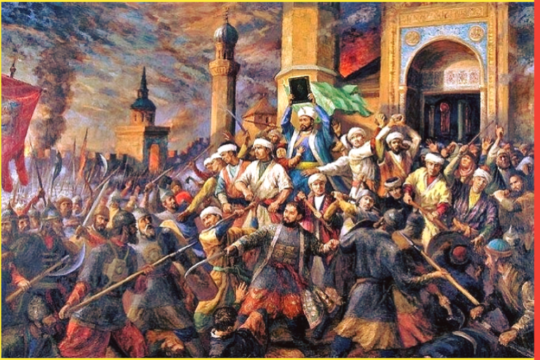 ثورة العلويين سُحقت بسهولة خلال 5 أيام فقط على يد ألف فارس مملوكي أرسلهم والي طرابلس، فقُتل 600 "ثائر علوي" من أصل 3 آلاف، وقُتل المهدي وانتهى التمرد.