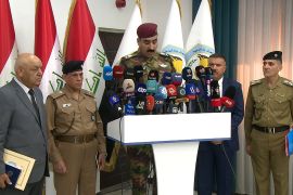 المؤتمر الصحفي لوزارة الداخلية العراقية بشأن نتائج التحقيق في حريق الحمدانية
