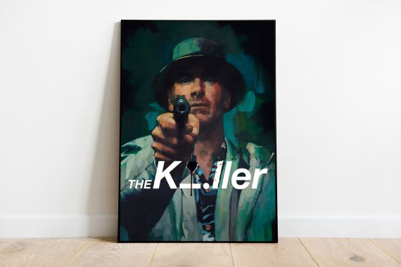 ملصق فيلم "القاتل" للمخرج ديفيد فينشر