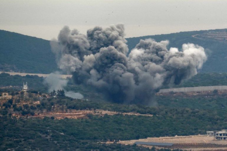 قصف إسرائيلي يطال البلدات اللبنانية الواقعة في القطاع الغربي (خاص الجزيرة نت )