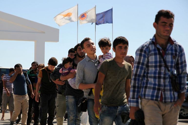 مركز استقبال اللاجئين في العاصمة القبرصية نيقوسيا (رويترز)_