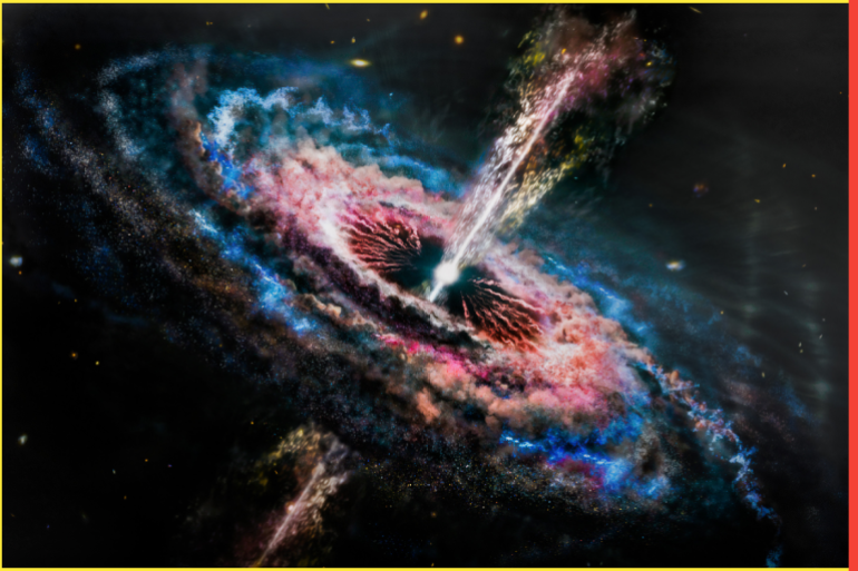 خلال أول 200 مليون سنة من تاريخ الكون، تشكلت تجمعات ضخمة من المادة المظلمة على هيئة حلقات أو هالات صغيرة.
