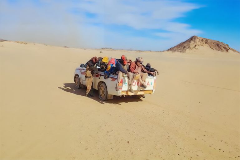 سودانيون في رحلة تهريب إلى مصر
