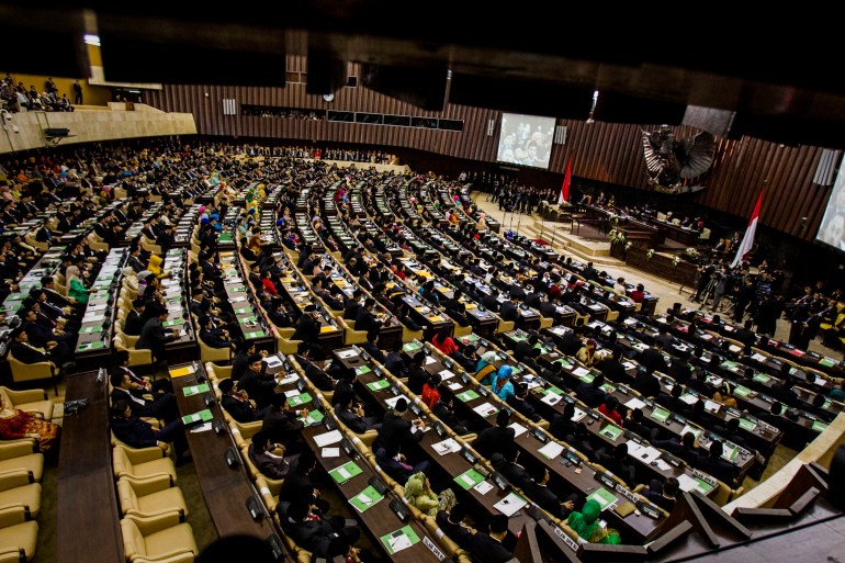 مجلس الشعب الاستشاري الذي يضم مجلسي النواب والشيوخ - غيتي