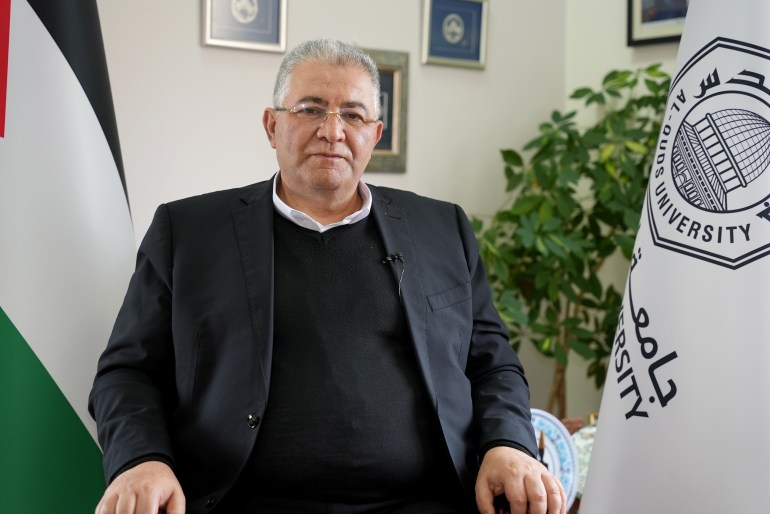 رئيس جامعة القدس د. عماد أبو كشك(الجزيرة نت)