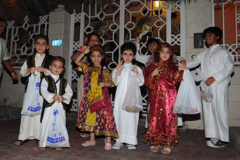 صورة لاحتفالات القرقيعان (أرشيف وكالة الانباء الكويتية كونا)