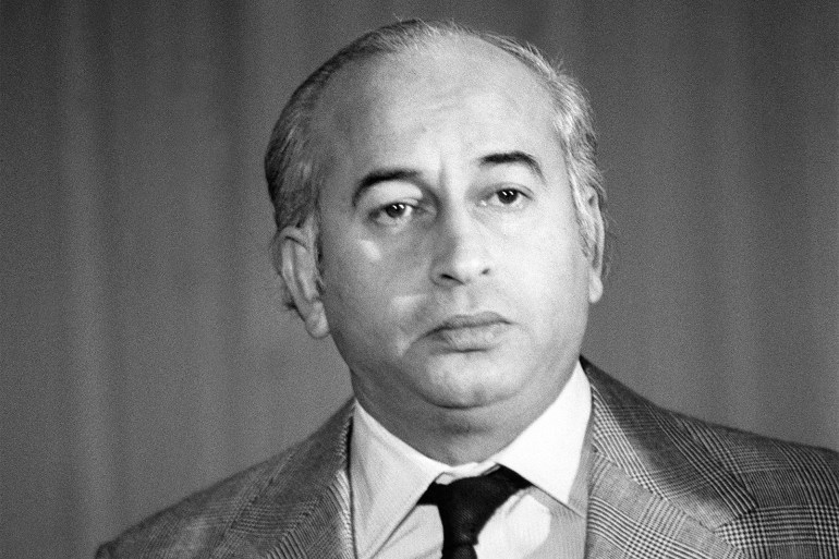 Pakistani President Zulfikar Ali Bhutto listens during a press conference in Paris, on July 26, 1973. Zulfikar Ali Bhutto is the President of Pakistan from 1971 to 1973 and Prime Minister from 1973 to 1977. He was the founder of the Pakistan Peoples Party (PPP), the largest and most influential political parties of Pakistan. (Photo by AFP)
