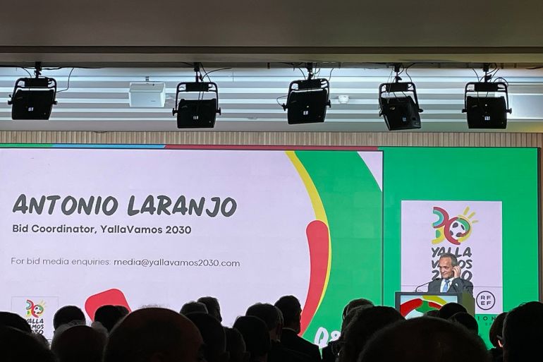 https://x.com/cmjornal/status/1770150416153489454?s=20 António Laranjo منسق ملف الترشيح المشترك لإسبانيا والبرتغال والمغرب لكأس العالم 2030، أنطونيو لارانغو