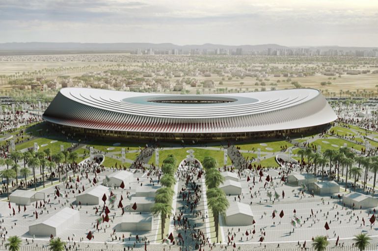 الملعب الكبير في الدار البيضاء Grand Stade de Casablanca