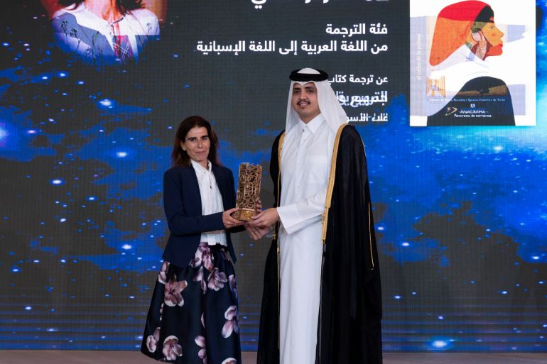 الشيخ ثاني يكرم الفائزين بجائزة الشيخ حمد للترجمة