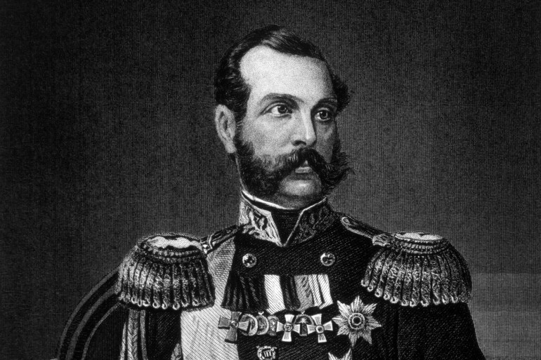 Czar Alexander II (1818-1881), Czar of Russia (1855-1881)