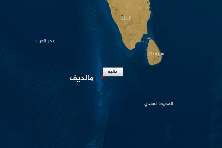 خريطة - خارطة - مالديف - المالديف