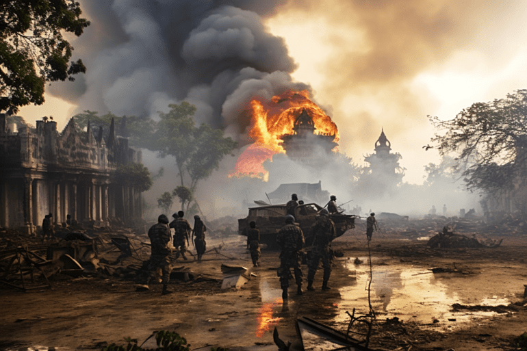 كيف تحولت ميانمار إلى ساحة حرب؟ (ميدجيرني)