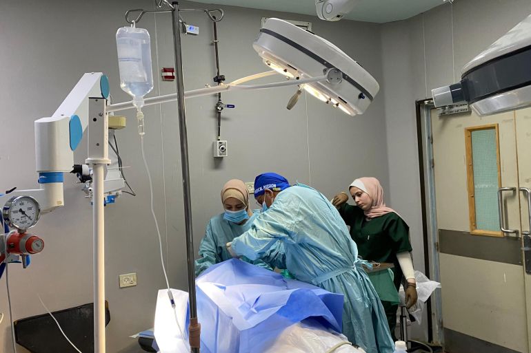 وفد طبي أغاثي كويتي في غزة