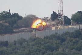 حزب الله كثف من استهدافه لمواقع عسكرية إسرائيلية قرب الحدود اللبنانية (مواقع التواصل-أرشيف)