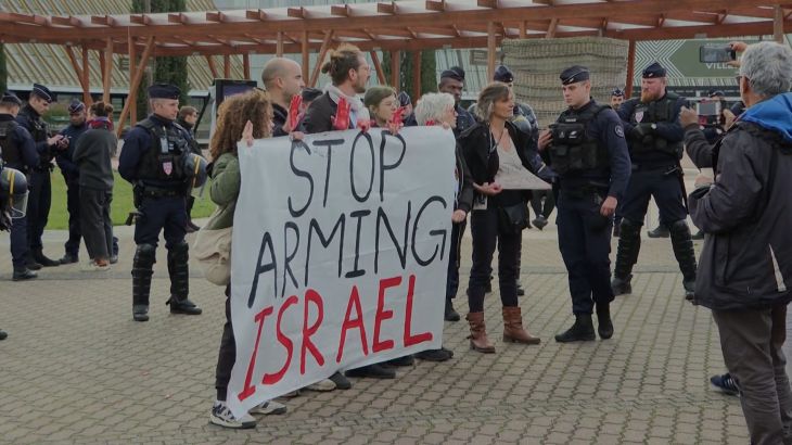 ضغوط متزايدة على الحكومة الفرنسية لوقف تصدير الأسلحة لإسرائيل